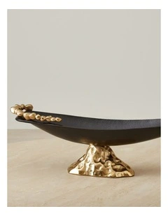 Larina Gold Metal Tray