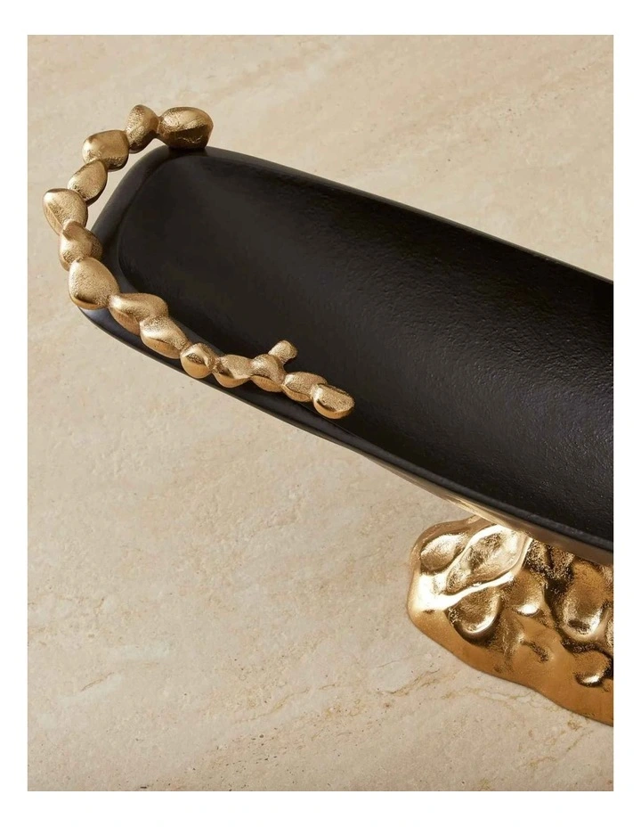 Larina Gold Metal Tray image 2