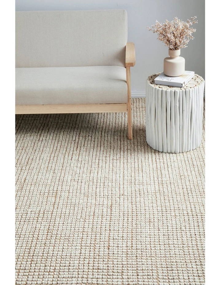 Arabella Runner Rug in Cream image 3