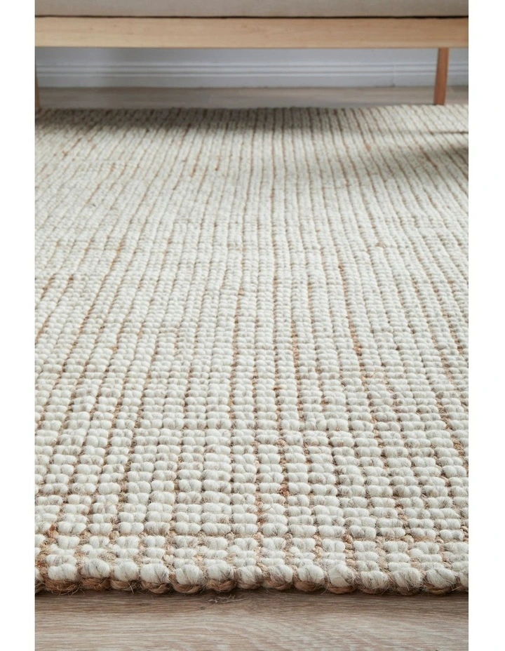 Arabella Runner Rug in Cream image 5