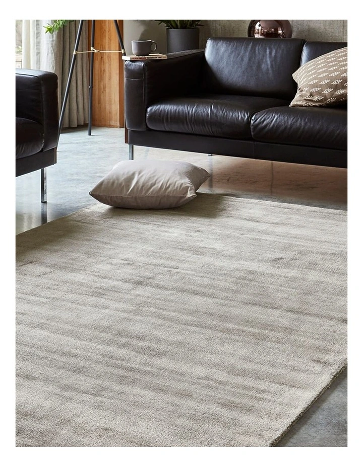 Asiatic Blade Moleskin Rug in Grey image 2