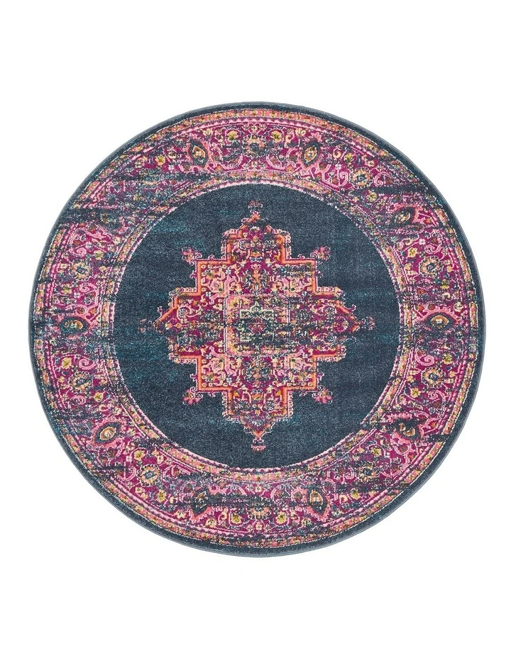 Babylon 211 Round Rug in Multi image 1