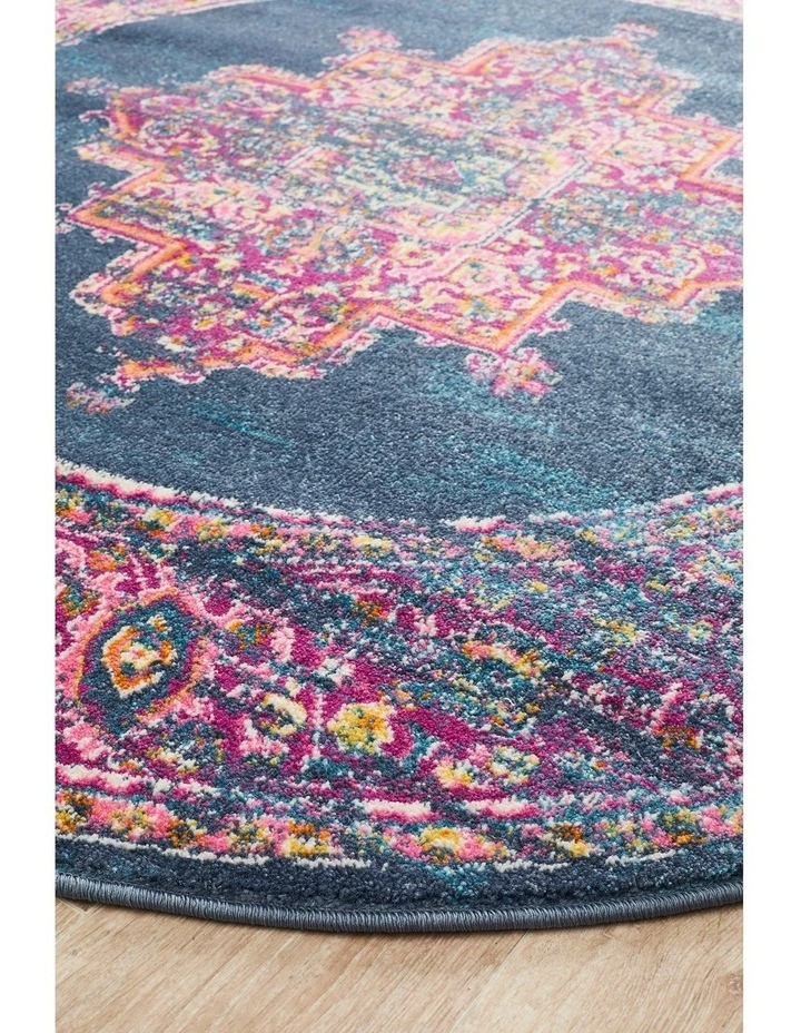 Babylon 211 Round Rug in Multi image 3