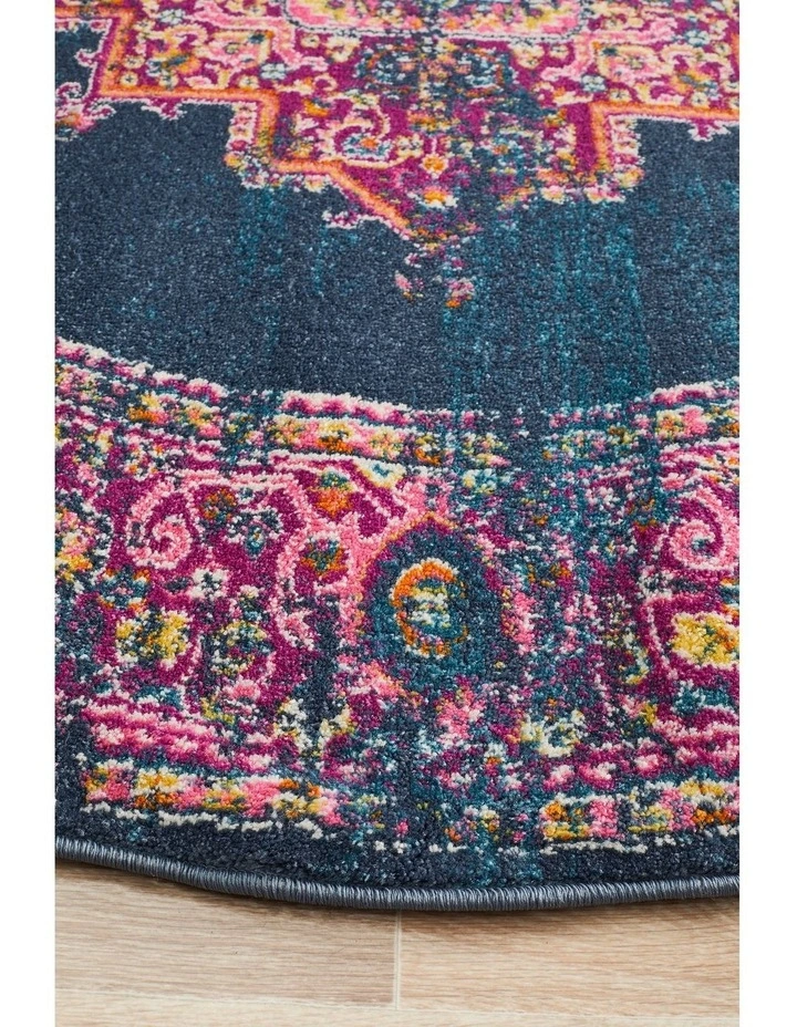 Babylon 211 Round Rug in Multi image 5