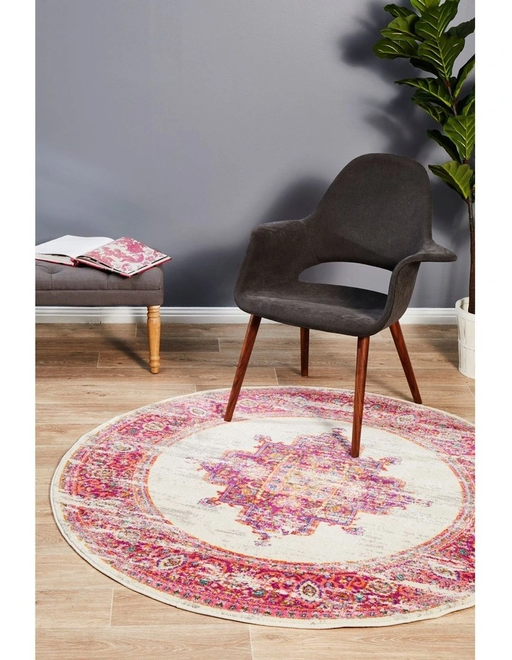 Babylon 211 Round Rug in Multi image 2