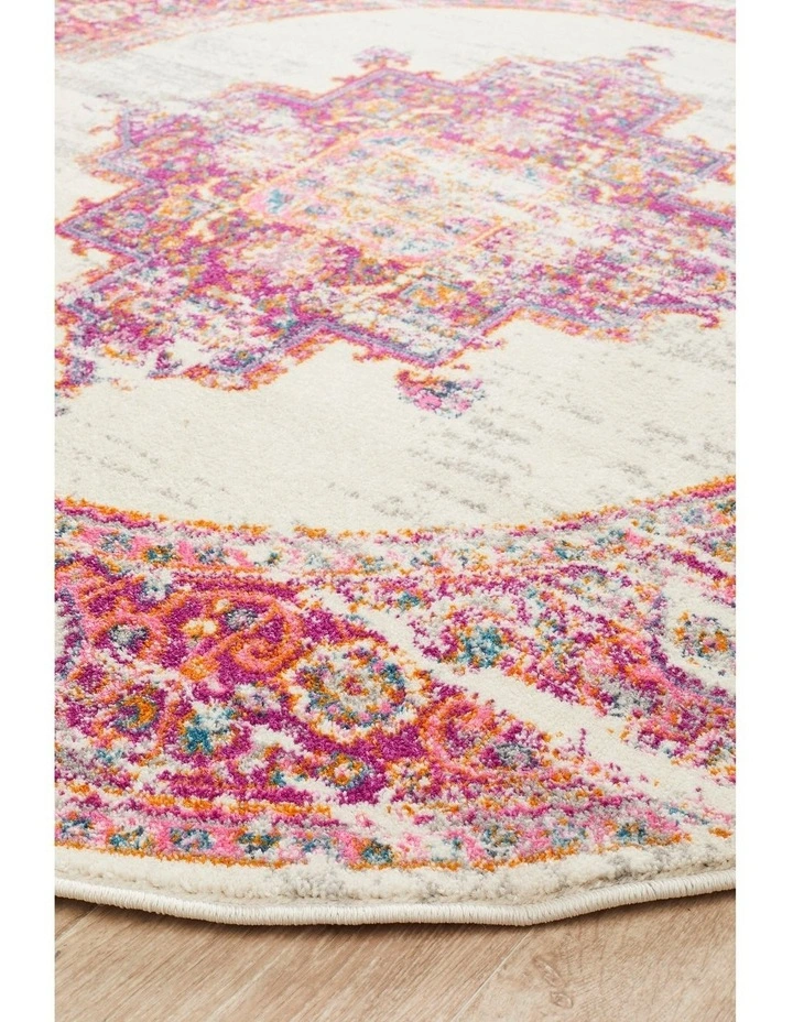 Babylon 211 Round Rug in Multi image 3