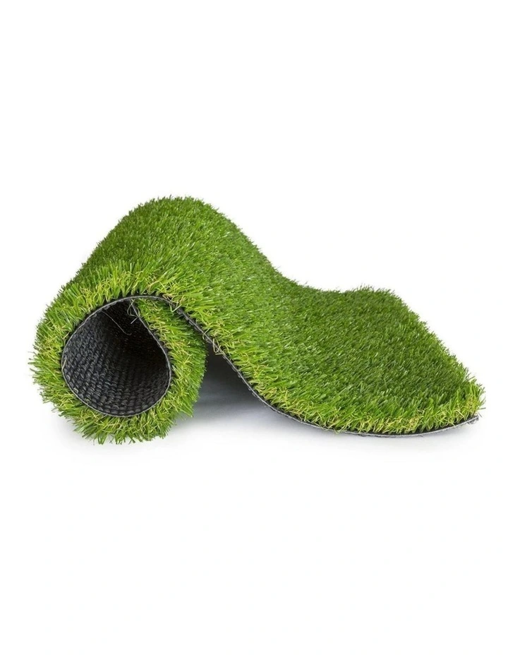 2mx5m Artificial Grass 45mm 40sqm Synthetic Turf Gloss Fake Lawn image 1