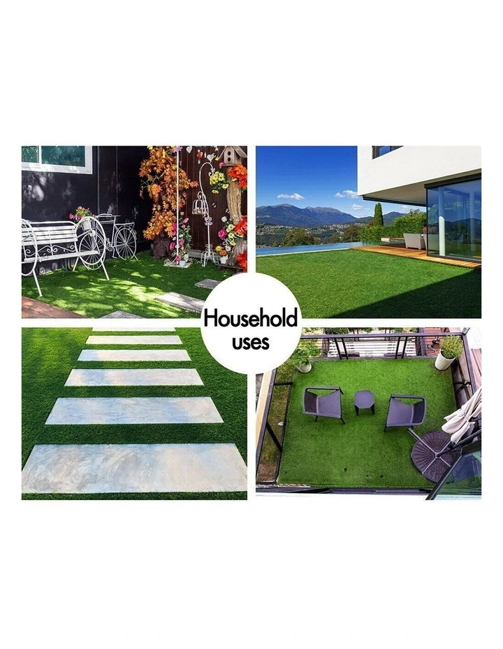 Artificial Grass 45mm 2x5m Synthetic Turf Fake Yarn Lawn image 5
