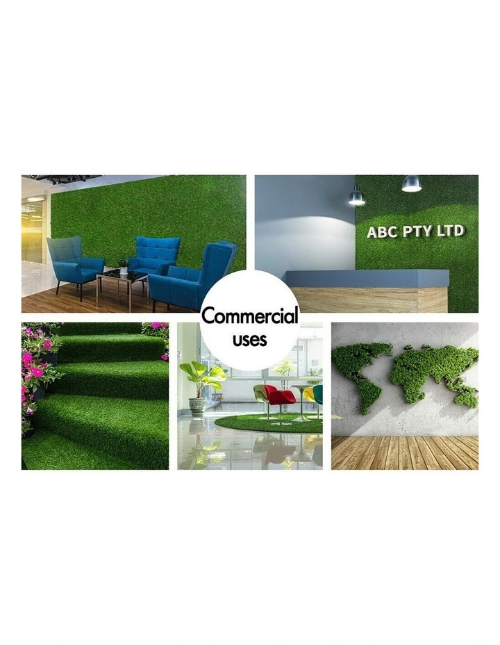 Artificial Grass 45mm 2x5m Synthetic Turf Fake Yarn Lawn image 6