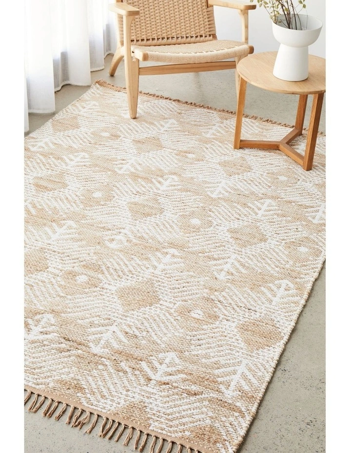 Bodhi Rosa Rug in White image 5