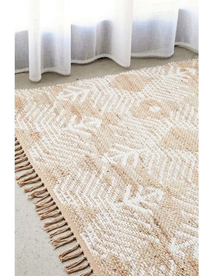 Bodhi Rosa Rug in White image 7