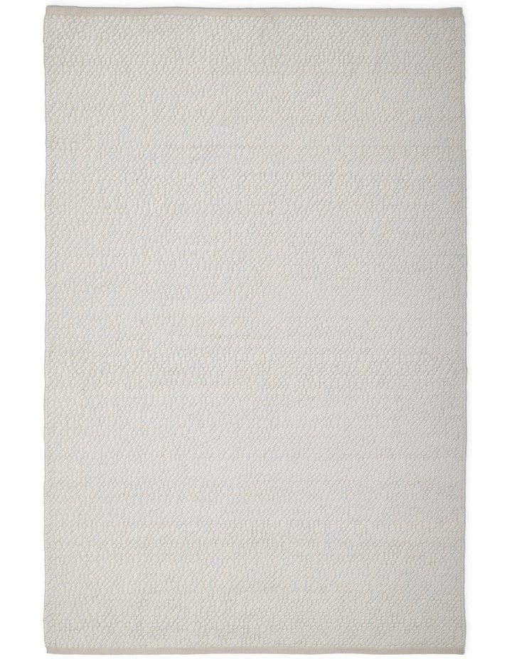 Boucle Rug in White image 1