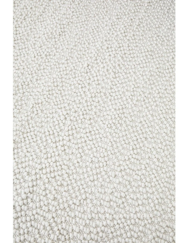 Boucle Rug in White image 5