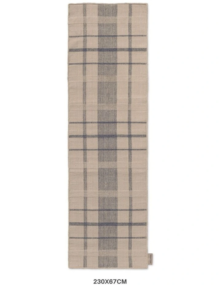 Zona Check Outdoor Runner 497408 in Denim image 1