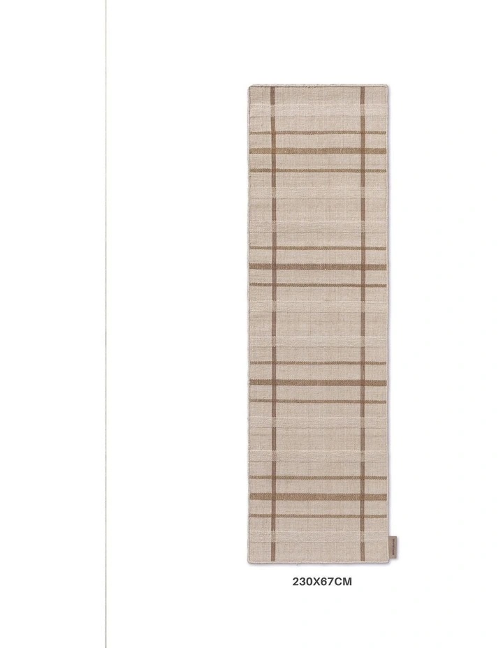 Zona Sesame Line Outdoor Runner 497601 in Beige image 1