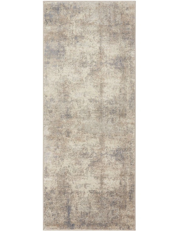 Bronte Aldo Runner Rug in Grey image 1