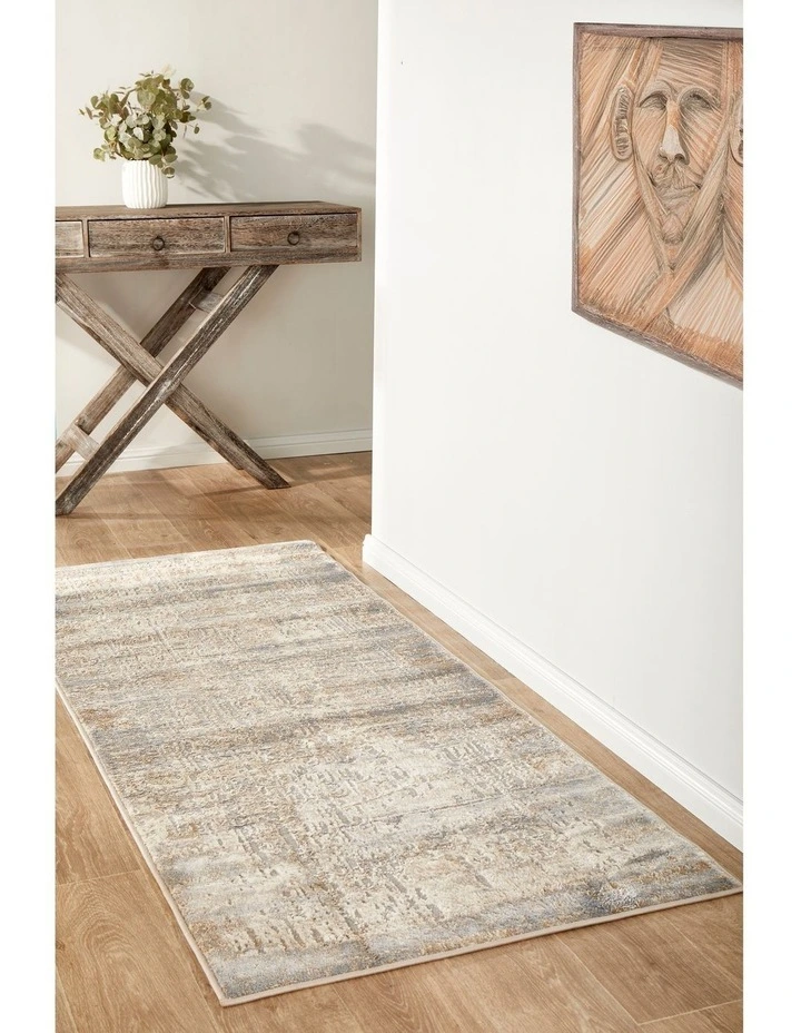 Bronte Nola Runner Rug in Grey image 2