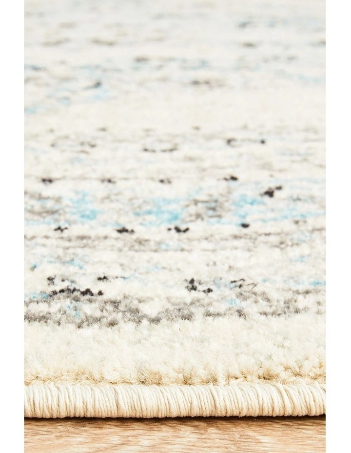 Century Round Rug  922 in White image 7