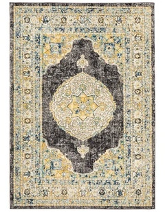 Century Rug 955 in Black