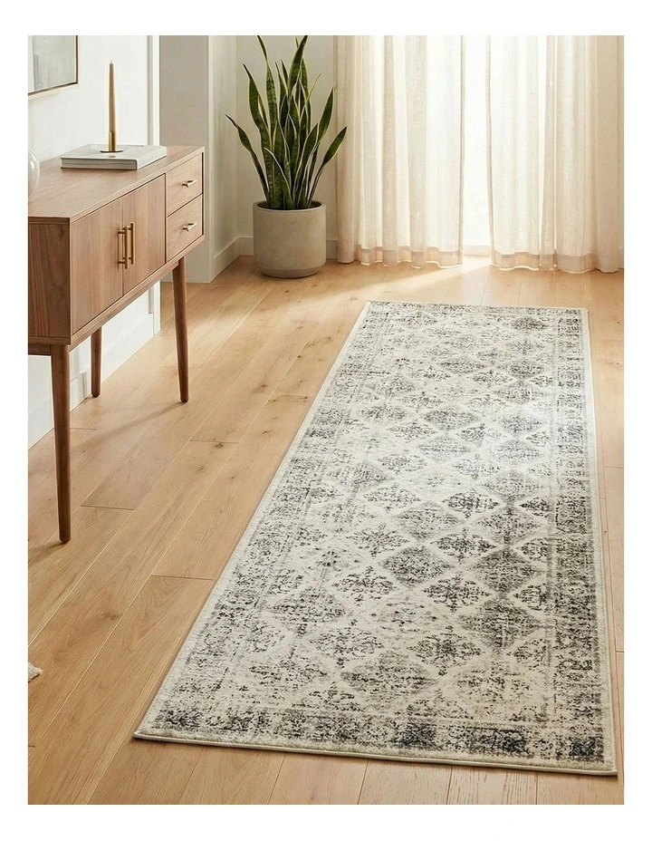 Century 999 Runner Rug in Grey image 4