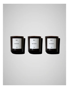 Zen Garden Candle 220g Trio