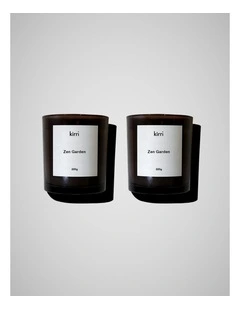 Zen Garden Candle 200g Duo