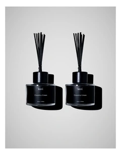 Country Linen Reed Diffuser Duo 100ml