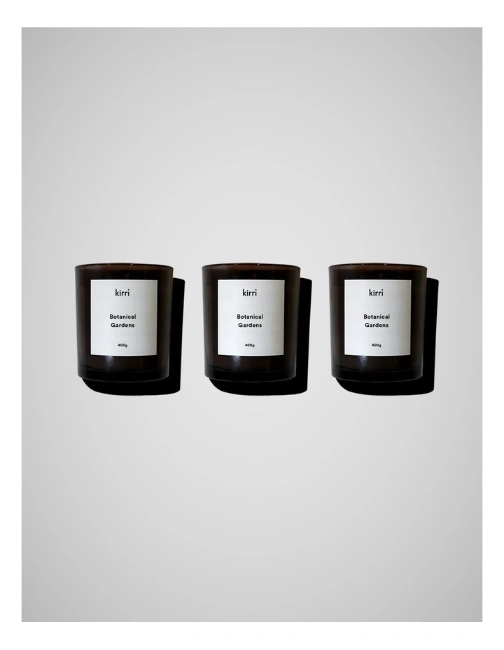 Botanical Gardens Candle 400g Trio image 1