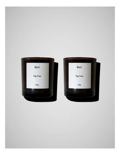 Fig Tree Candle Duo Set 400g