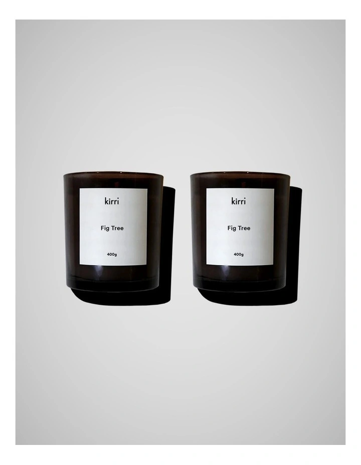 Fig Tree Candle Duo Set 400g image 1