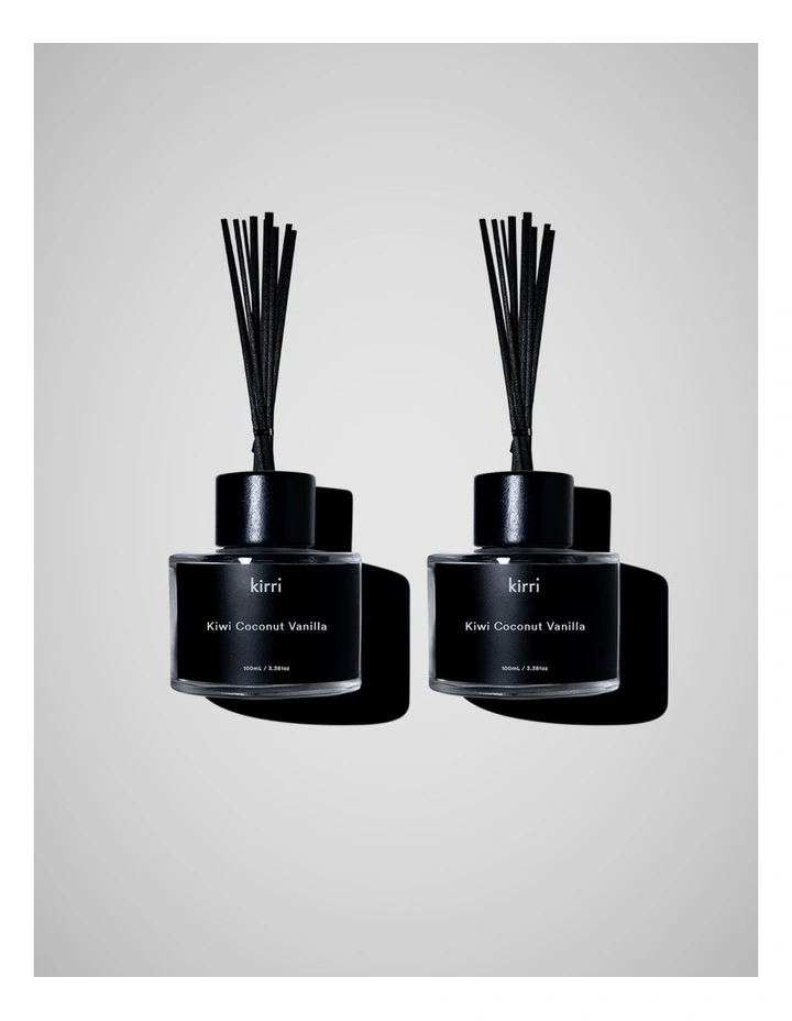 Kiwi Coconut Vanilla Reed Diffuser Duo 100ml image 1