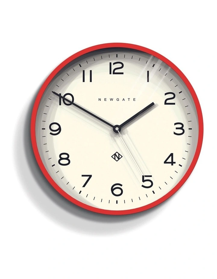 Number Three Echo Clock Silicone Red image 1