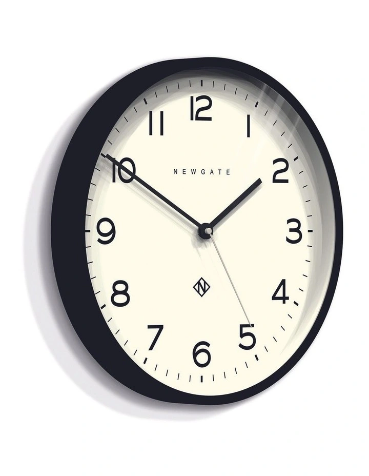 Newgate Number Three Echo Clock Silicone Black image 2
