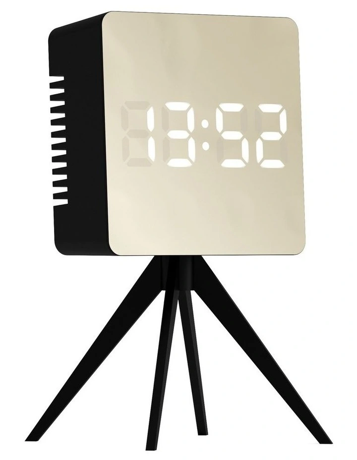 Newgate Space Hotel Droid Led Alarm Clock Black image 2