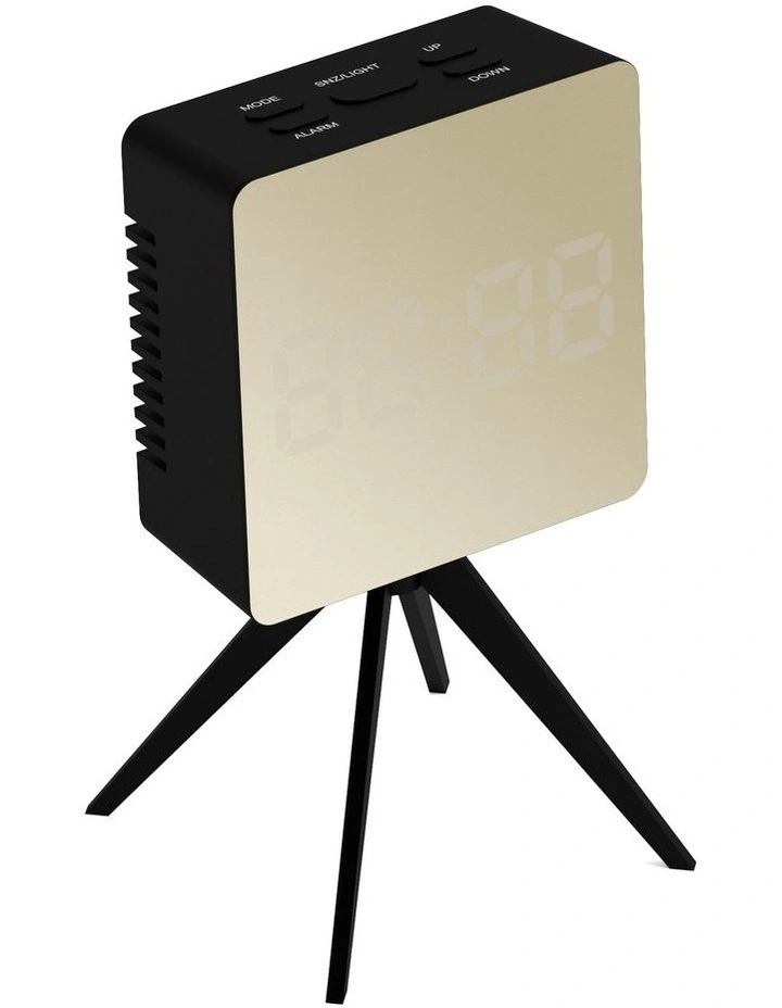 Newgate Space Hotel Droid Led Alarm Clock Black image 4