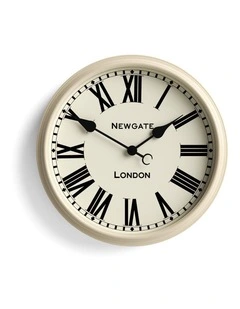 Spitalfields Wall Clock-Vanilla Cream