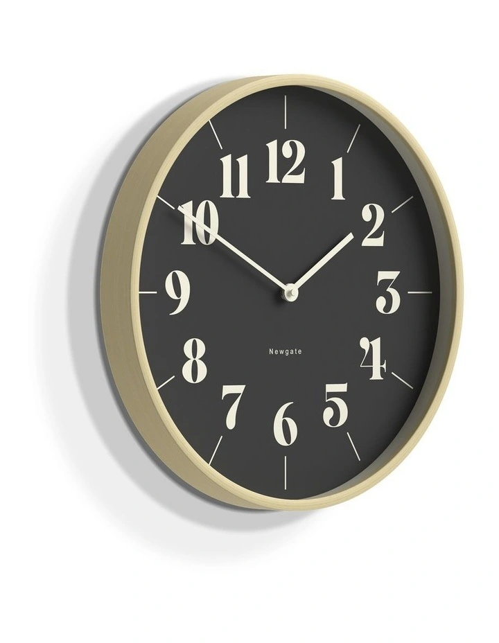 Mr Clarke Clock Pale Wood Reverse Hopscotch Dial image 2