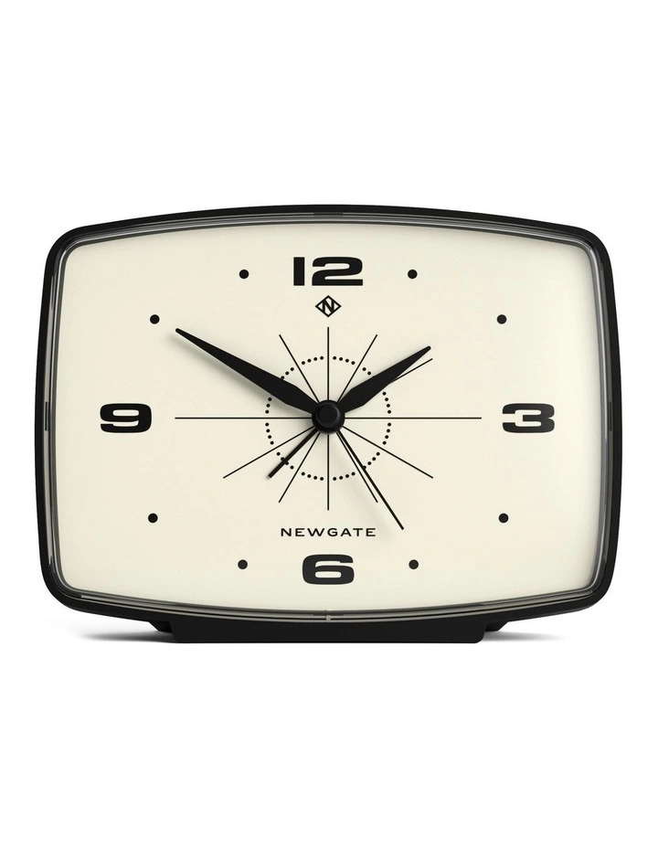 Brooklyn Alarm Clock - Black image 1
