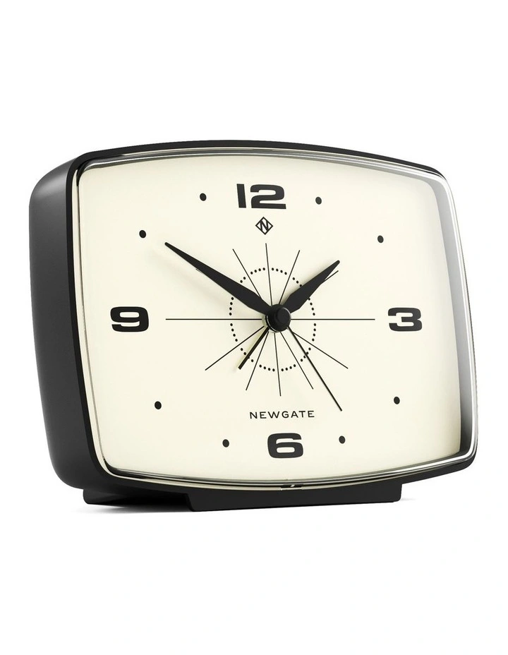 Brooklyn Alarm Clock - Black image 2