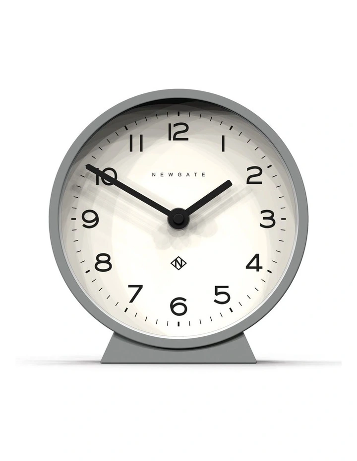M Mantel Clock Posh Grey image 1