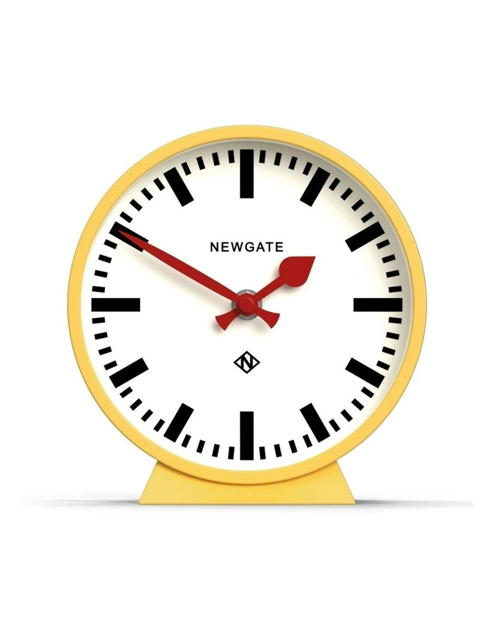 Railway Mantel Clock Cheeky Yellow image 1