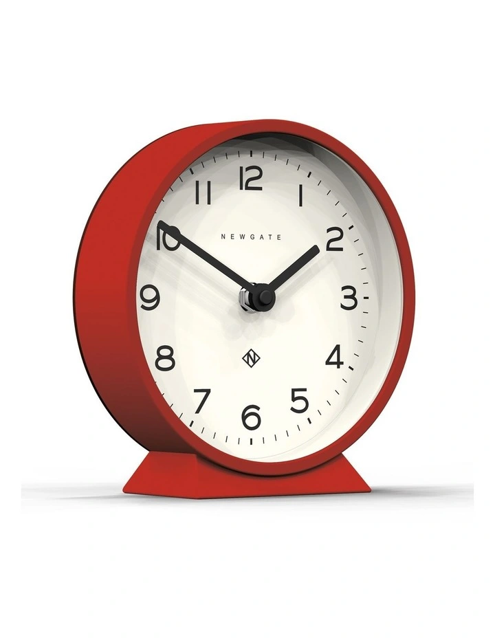 M Mantel Clock Fire Engine Red image 2