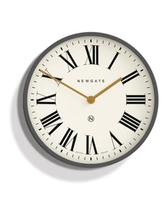 Mr Butler Wall Clock Moonstone Grey
