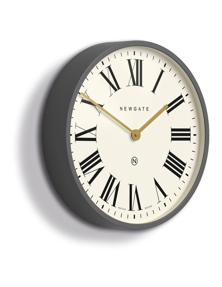 Mr Butler Wall Clock Moonstone Grey image 2