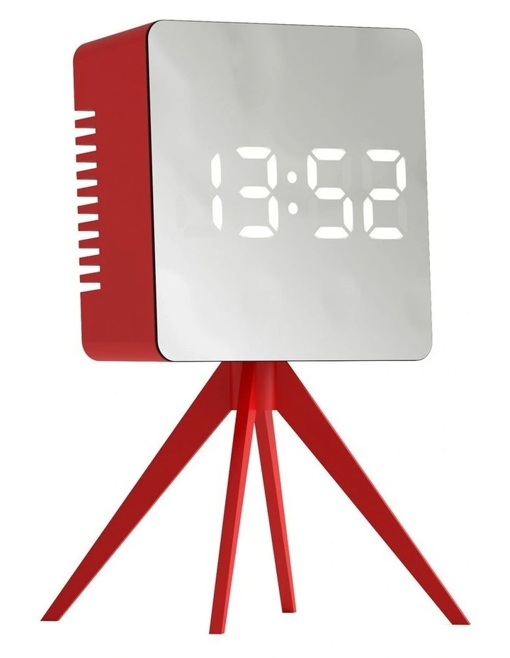 Newgate Space Hotel Droid Led Alarm Clock Red image 2