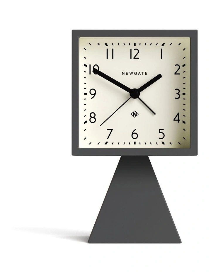 Brian Alarm Clock Blizzard Grey image 1