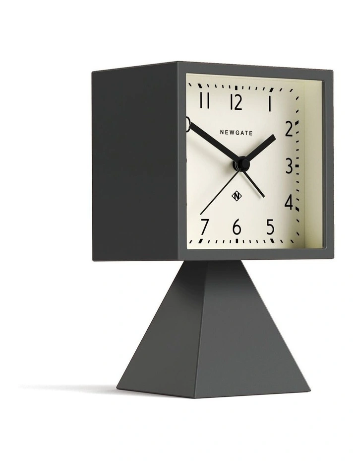 Brian Alarm Clock Blizzard Grey image 2