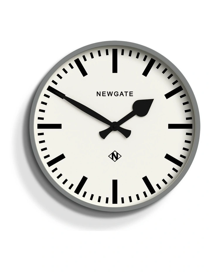 Railway Clock Grey image 1
