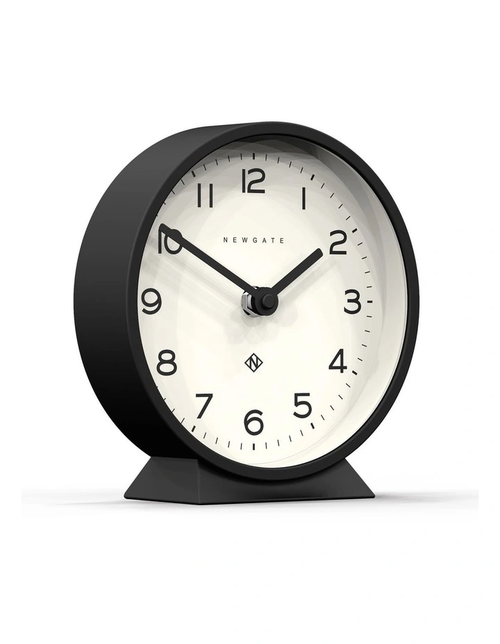 M Mantel Clock Cave Black image 2
