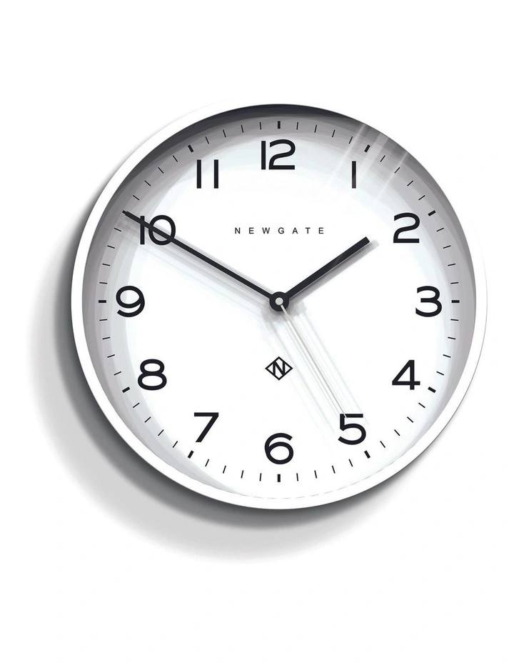 Number Three Echo Clock Silicone White image 1